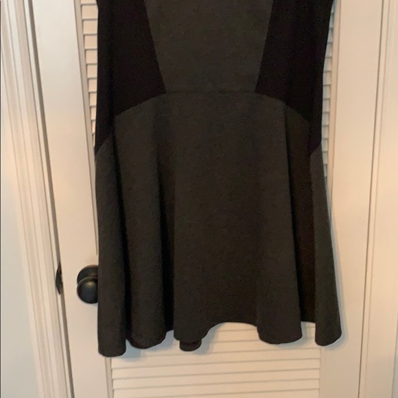 Black and Gray Skater Dress - Picture 4 of 7